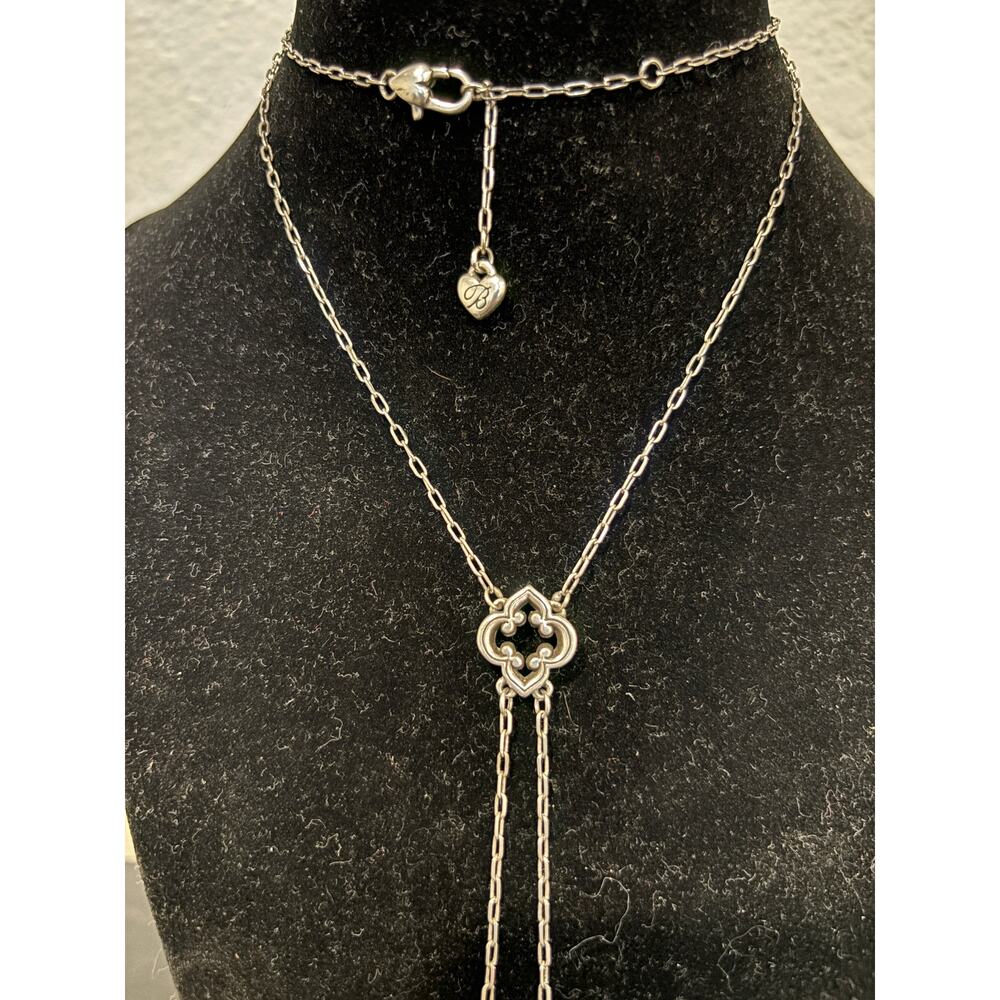 Brighton Toledo Alto Silver - Plated Lariat Necklace - Picture 3 of 6